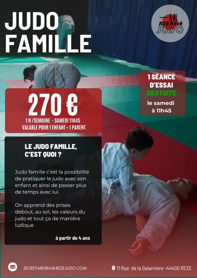 Image de l'actu 'JUDO FAMILLE'