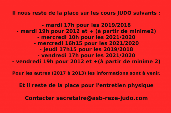 Image de l'actu 'Informations'
