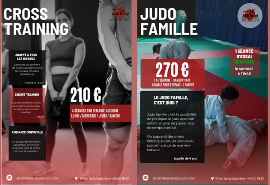 Inscriptions saison 2026/2027